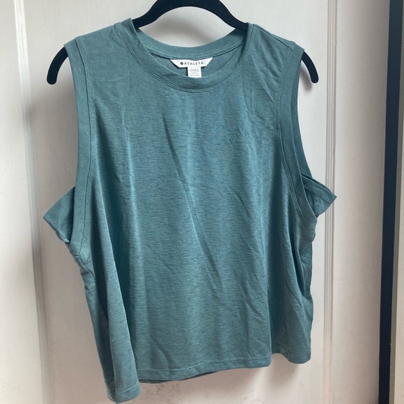 Athleta Green Tank, L - Picture 1 of 5